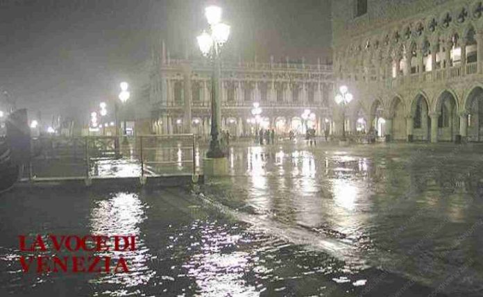 Acqua alta in Piazza San marco
