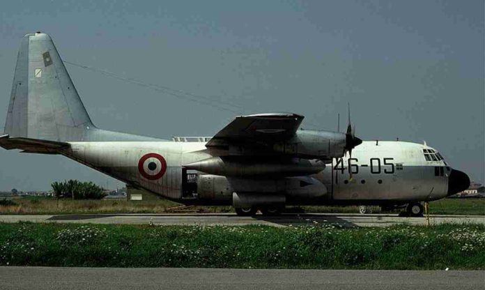 Aereo C-130 dell'Aeronautica Militare (archivio)