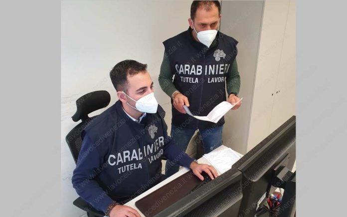 Carabinieri Venezia Tutela del Lavoro