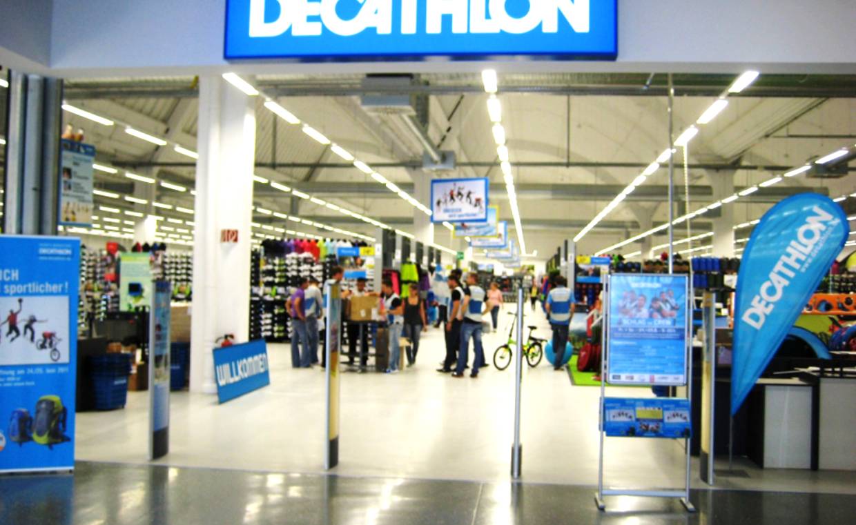 Centro commerciale di articoli sportivi Decathlon