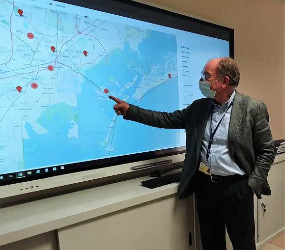 dal ben covid coronavirus mappa control room
