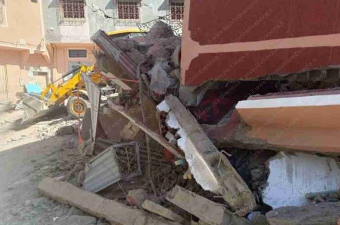 Crolli in Marocco per il terremoto