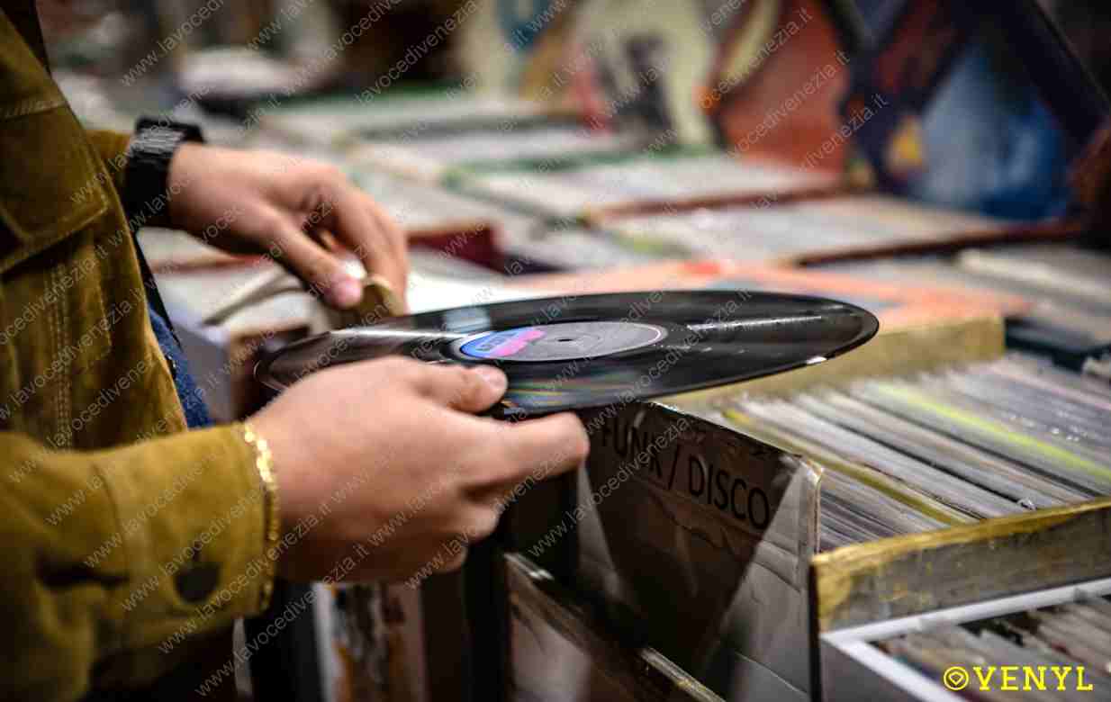 Dischi in vinile. Foto 'Venyl'