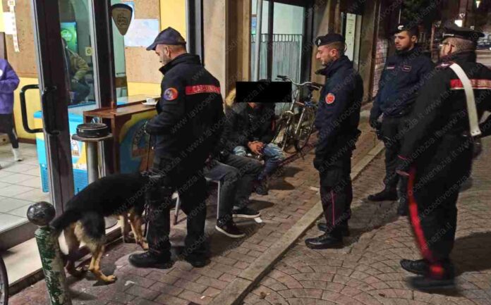 I controlli dei Carabinieri di Mestre in via Piave