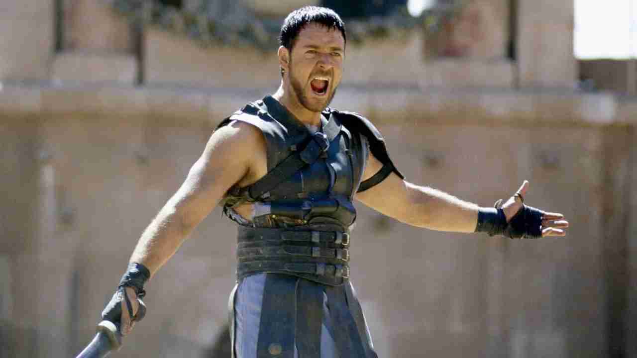 Il Gladiatore, Russell Crowe