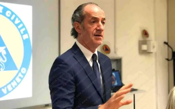 Il presidente Zaia (foto d'archivio)_11zon