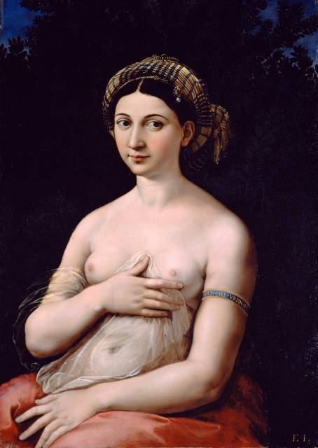 La Fornarina, dipinto di Raffaello sanzio