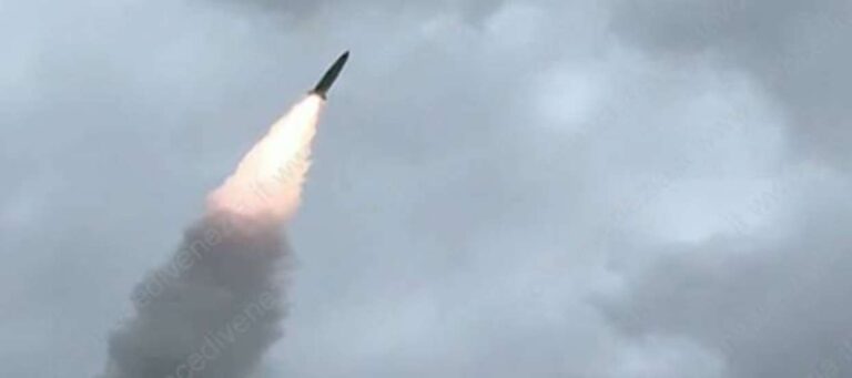 Missile lanciato dalla Corea del Nord