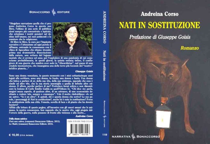Nati in sostituzione, il nuovo libro di Andreina Corso