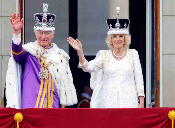 Re Carlo III e la moglie Camilla