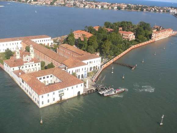 isola san servolo foto aerea