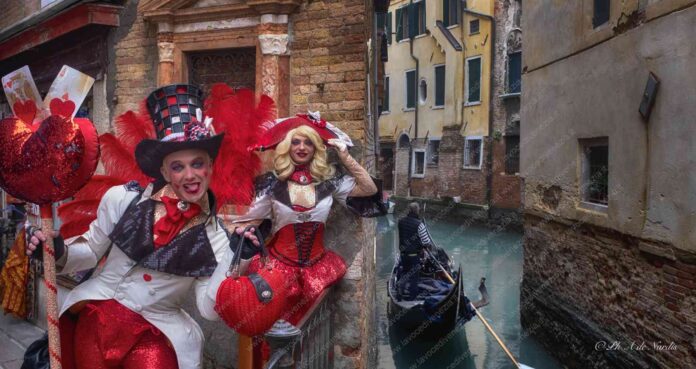 San Valentino durante il Carnevale di Venezia