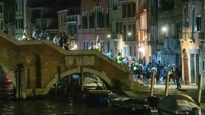 Venice Night Trail (foto da Facebook, a cura di Venice Marathon)
