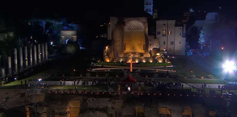 Via Crucis di Papa Francesco, 15 aprile 2022
