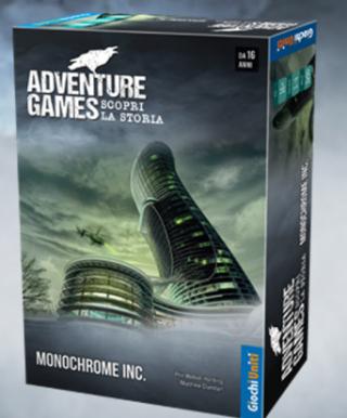 adventure games monochrome box