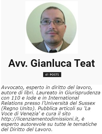 avvocato Gianluca Teat casella insert autore ns box
