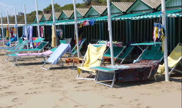 Capanne al lido di venezia