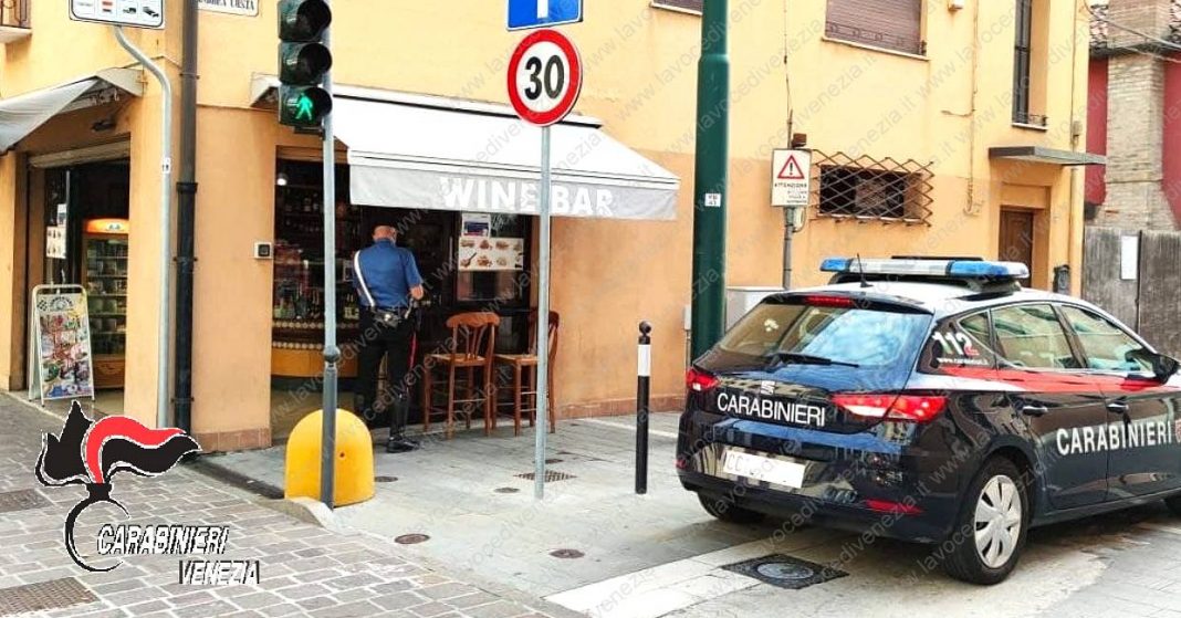 carabinieri chiudono wine bar per mancato rispetto norme covid up