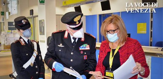 Mestre e Venezia: Carabinieri consegnano pensioni ad anziani
