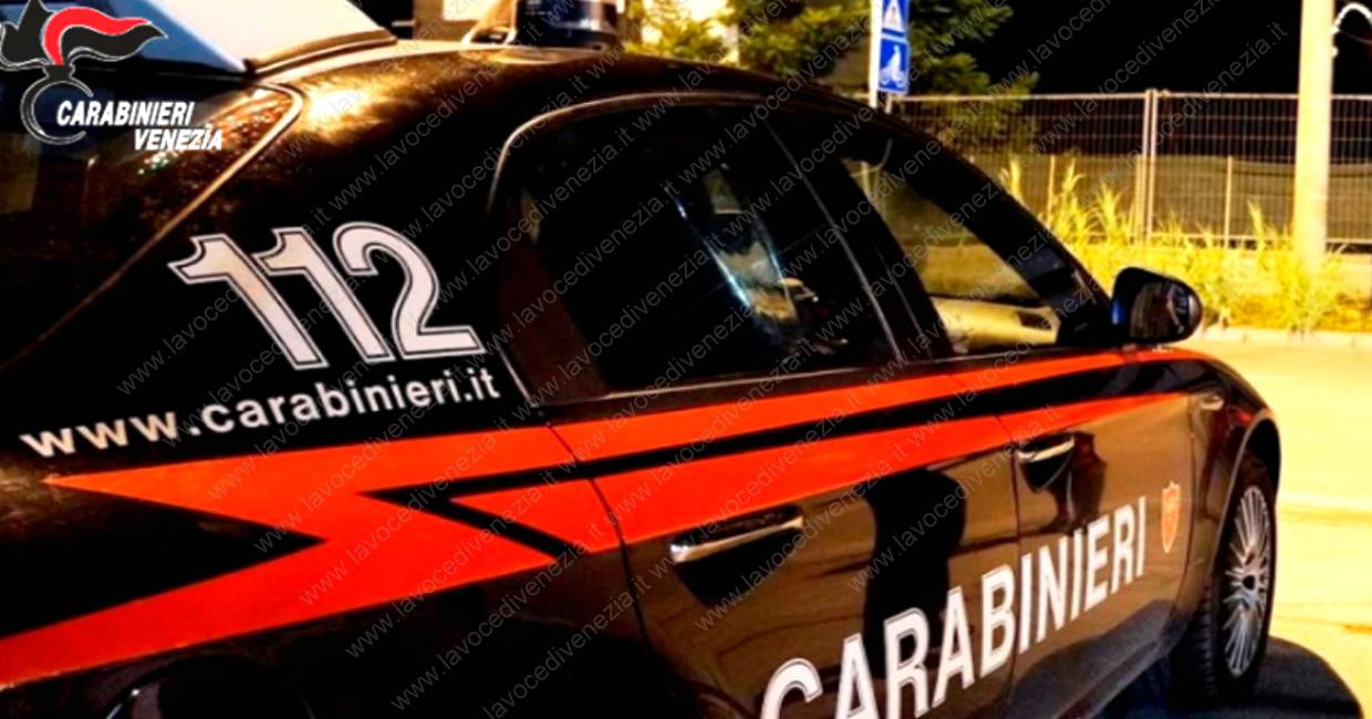carabinieri san donà auto sera up 1240