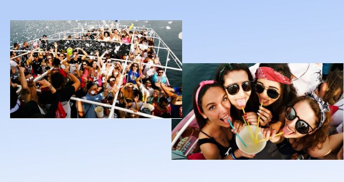 Redentore 2020: molte le pubblicità di feste sui barconi con musica e drink