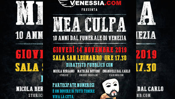 funerale venezia venessia.com incontro 14 novembre