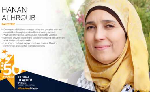Il Nobel a Hanan Al Hroub, Maestra palestinese. Di Andreina Corso