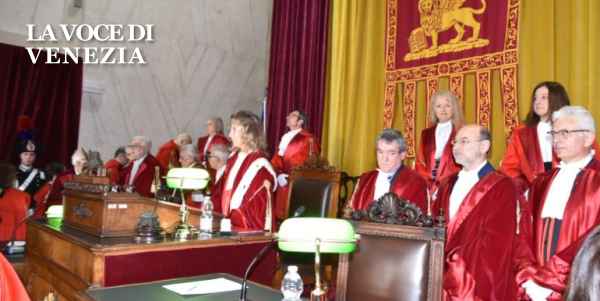 Inaugurazione Anno Giudiziario con Brugnaro e Casellati