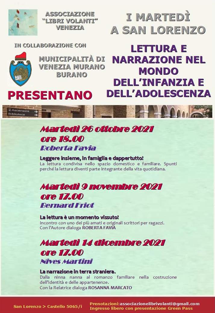 locandina associazione libri volanti