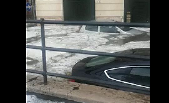 Maltempo a Verona, è finimondo. Acqua e grandine 