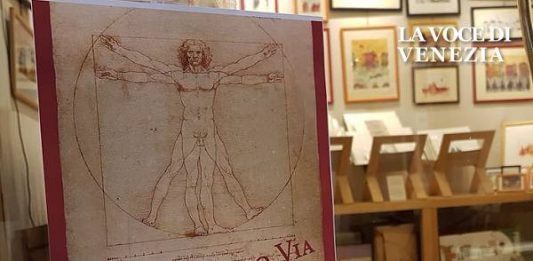 Uomo Vitruviano di Leonardo da Vinci lascia Venezia, appuntamento all'Accademia sabato mattina