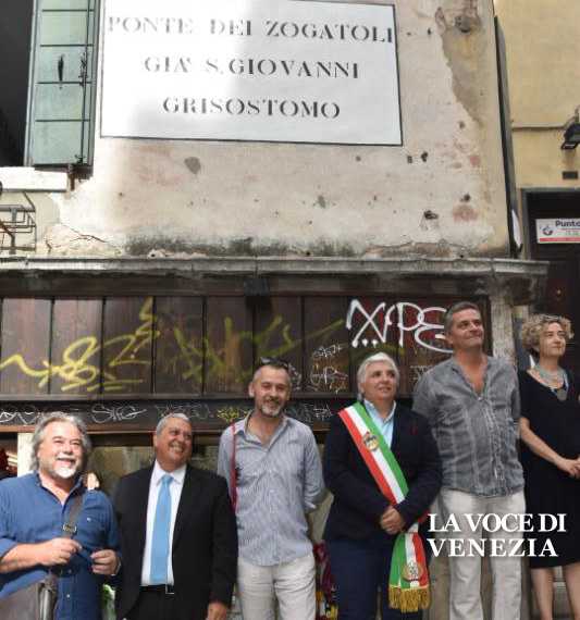 Venezia, ecco il nuovo nizioleto del "Ponte dei Zogatoli"