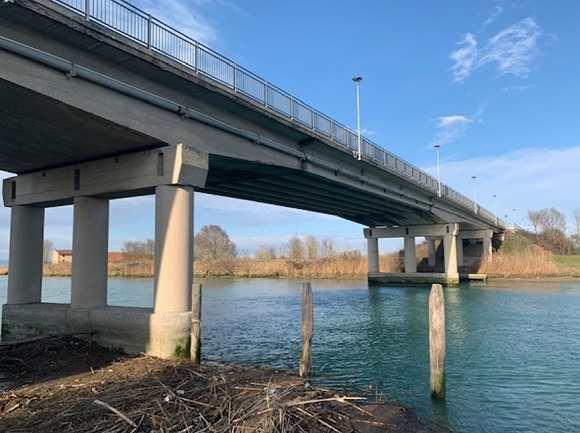 ponte sul fiume livenza strada provinciale 54