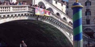 Ponte di Rialto, iniziano i lavori