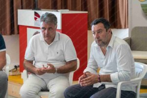 mauro armelao e matteo salvini