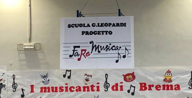 Scuola Giacomo Leopardi Progetto Fa Re Musica Come Augurio Di Natale