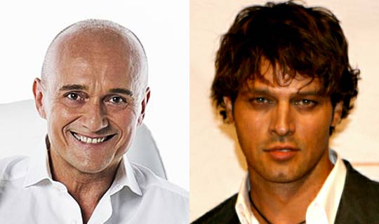 Alfonso Signorini e Gabriel Garko