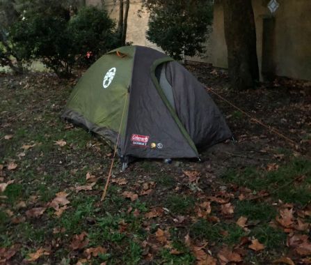 tenda giardini campeggio