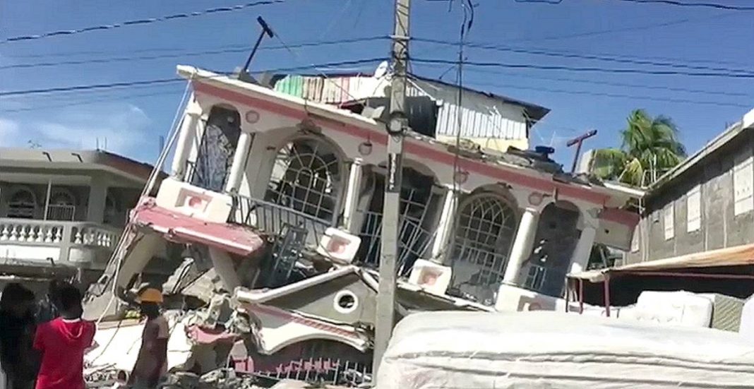 terremoto haiti 14-08-21 più di 300 morti net vd 1240