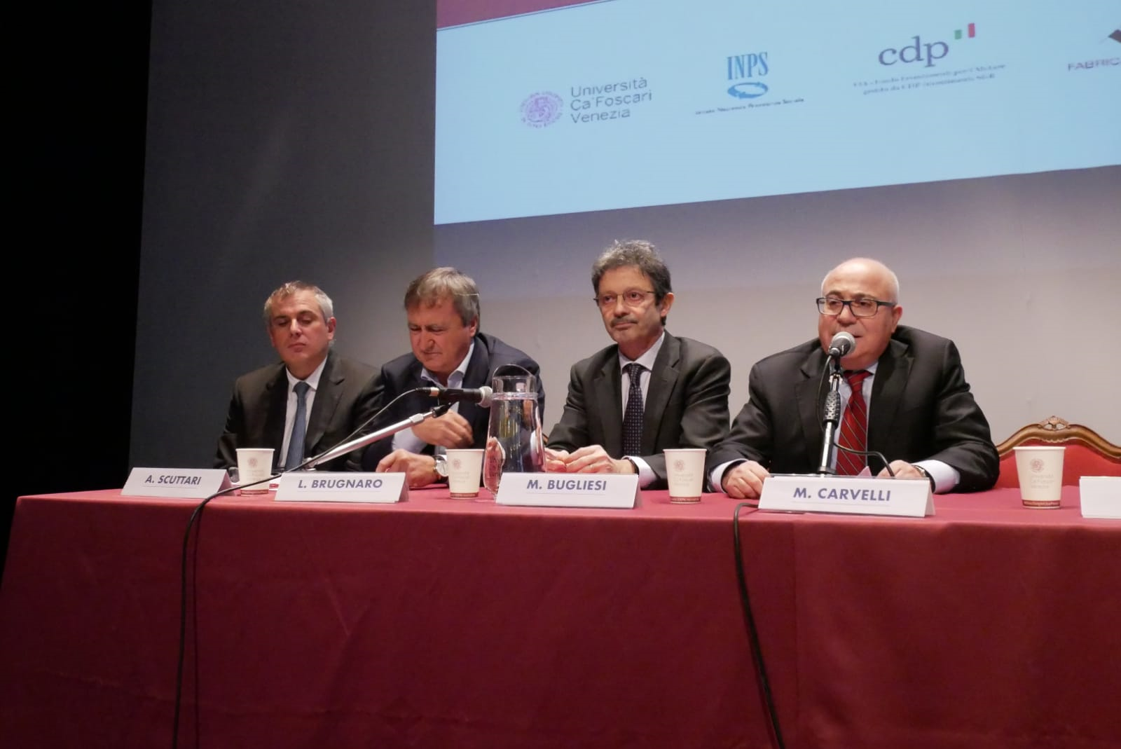 Inaugurazione residenza universitaria studenti Ca' Foscari Santa Marta