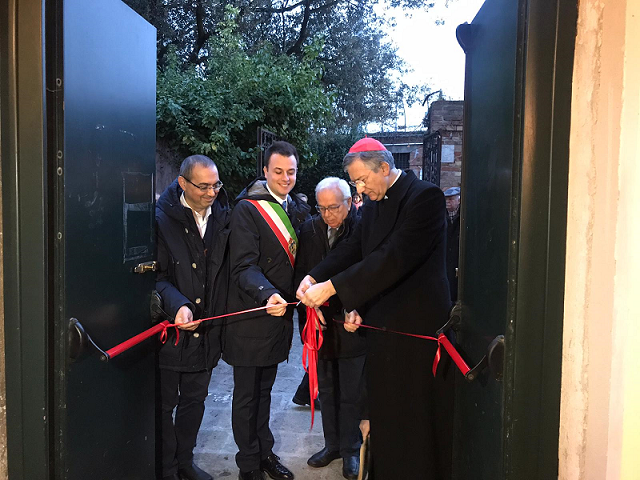 inaugurazione casa bakhita casa accoglienza a Sant'Elena