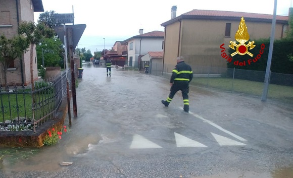 borbiago di mira allagamento tubo rotto