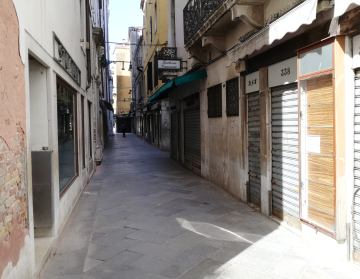 venezia calle deserta box nostra