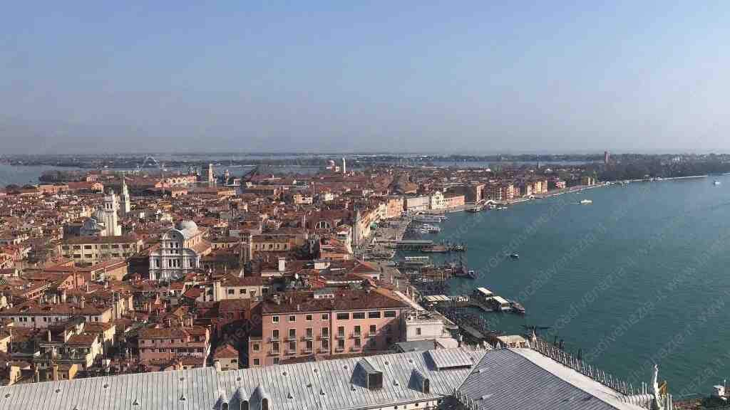 venezia dall'alto san marco riva degli schiavoni
