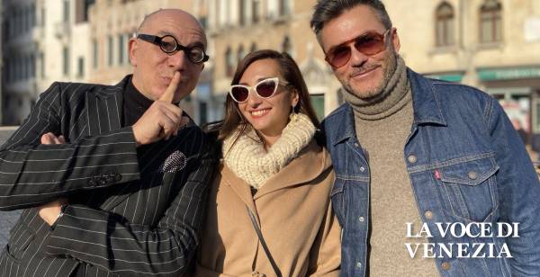 venezia san valentino san marco da sinistra Principe Maurice Federica Cacciola Tommy Vee up 600